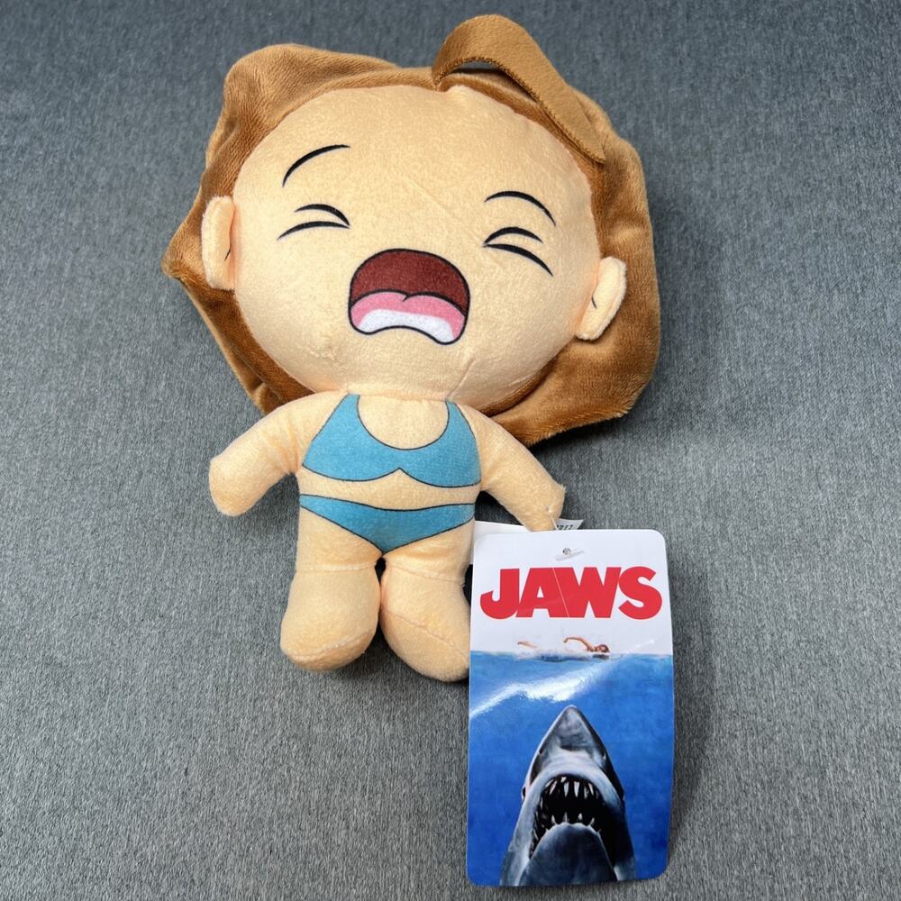 Jaws Movie Chrissie Watkins Screaming Swimmer 8 Inch Plush Toy Factory NWT